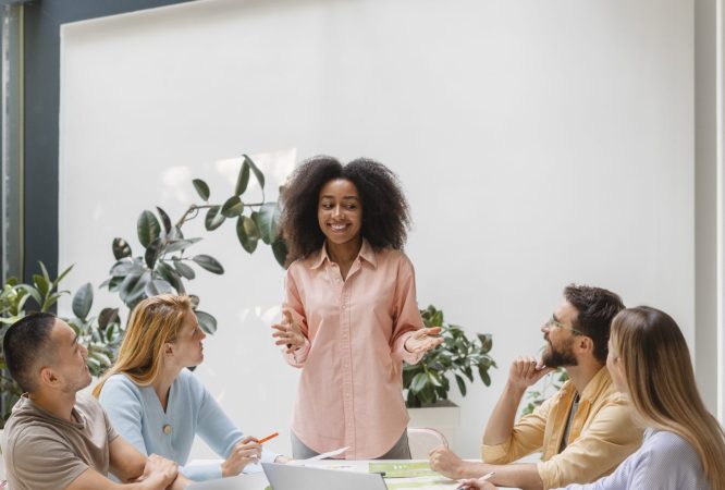 people-working-tech-brand-together